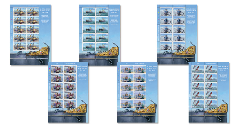 Sheets of 10